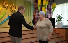 Фото 8: Урочистості з нагоди відзначення 40 років діяльності школи №45