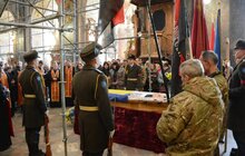 Фото 1: Львів попрощався з Миколою Рудиком — Героєм, що загинув у зоні бойових дій