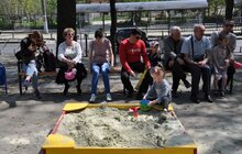 Фото 2: На вул. Сахарова – Богуна відновили дитячий майданчик