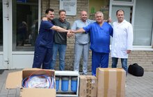 Фото 8: Чиста питна вода з-під крану: 8-мій лікарні благодійники подарували очисну систему