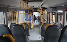 Фото 21: На маршрутах Львова приватні перевізники тестують автобус Volvo, привезений зі Скандинавії