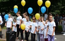 Фото 2: У Львові урочисто підняли прапори України та олімпійського комітету з нагоди старту Олімпіади