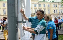 Фото 4: У Львові урочисто підняли прапори України та олімпійського комітету з нагоди старту Олімпіади