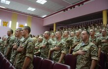 Фото 5: Урочисті збори військовослужбовців Львівського гарнізону з нагоди Дня Незалежності України