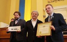 Фото 4: Міський голова Львова нагородив переможців архітектурного конкурсу на кращу проектну пропозицію спорткомплексу на Сихові