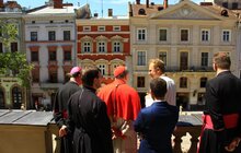 Фото 12: Державний Секретар Ватикану кардинал П’єтро Паролін поблагословив Львів