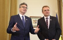 Фото 8: Підписання угода про співпрацю між міськими управліннями щодо енергетичної оптимізації окремих районів міста Рясне 1, Рясне 2 та Кам’янка