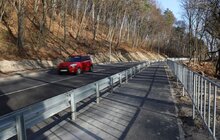 Фото 6: На вул. Личаківській на відрізку від «Ензиму» до вул. Букової постелили верхній шар асфальту: вулиця відкрита для проїзду