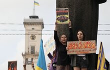 Фото 7: У Львові вшанували захисників, яких росіяни убили в Оленівці два роки тому (фото)