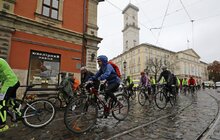 Фото 13: Мер Львова стартував разом з учасниками веломарафону «Львівська Сотка. Осінь»
