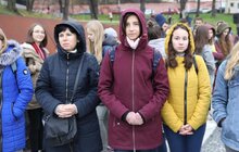 Фото 9: День Гідності та Свободи: на Меморіалі пам’яті Героїв Небесної Сотні запалили лампадки