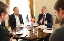 Фото 4: Мер Львова обговорив із Послом Бельгії можливості для співпраці в науково-освітній сфері