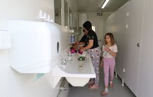 Фото 34: У Львові відкрили друге модульне містечко для переселенців