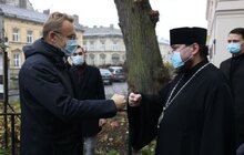 Фото 1: «Наші храми — наша найбільша цінність», — Андрій Садовий про завершення реставрації фасадів храму Покрову Пресвятої Богородиці