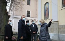 Фото 3: «Наші храми — наша найбільша цінність», — Андрій Садовий про завершення реставрації фасадів храму Покрову Пресвятої Богородиці
