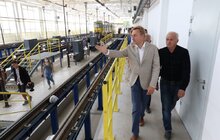 Фото 19: На вул. Промисловій запрацювало оновлене трамвайне депо