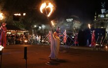 Фото 33: Театр «Воскресіння» організовував театралізоване дійство