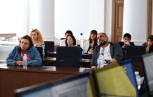 Фото 3: У Львові стартувала Резиденція ідей «Місто, яке дбає: соціальна політика Львова»: до міста приїхали 15 учасників з різних громад України