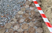 Фото 5: У Личаківському парку триває облаштування нового дитячого майданчика