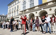 Фото 9: У Львові започаткували міську церемонію прощання із загиблими Героями