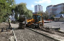 Фото 6: У Львові триває облаштування громадського простору та озера на вул. Панча