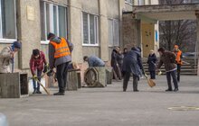 Фото 23: В лікарні швидкої допомоги організували толоку