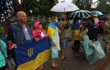 Фото 14: На Личаківському цвинтарі вшанували пам’ять новітніх Героїв з нагоди Дня Незалежності 