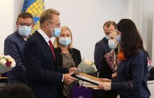 Фото 17: З нагоди Дня вчителя у Львові нагородили 55 найкращих працівників освіти