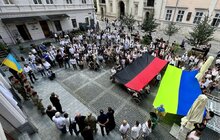 Фото 2: У центрі Львова урочисто відкрили площу Ангелів (відео)