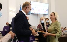 Фото 29: З нагоди Дня вчителя у Львові нагородили 55 найкращих працівників освіти