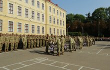 Фото 53: Військова присяга на вірність українському народу в Академії Сагайдачного