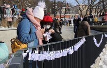Фото 3: На Меморіалі пам’яті Героїв Небесної Сотні провели акцію «Ангели пам’яті»