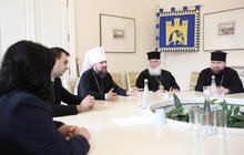 Фото 10: Глава Православної Церкви України розпочав перший офіційний візит до Львова з відвідин Ратуші