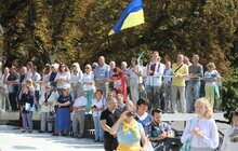 Фото 23: «Ми плануємо, що вже наступного року буде збудований пішохідний міст», — Андрій Садовий про другу частину Меморіалу Небесної Сотні
