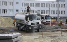 Фото 22: «До кінця цього року вже можна буде трамваєм проїхати прямо до входу у вокзал», — А. Садовий про ремонт пл. Двірцевої