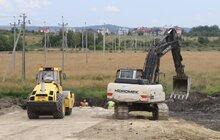 Фото 4: Роботи з будівництва нової гравійної дороги від західного обходу м. Львова до житлового масиву «Білогорща»