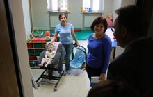 Фото 14: Місто придбало спеціалізований автобус для перевезення дітей з особливими потребами центру «Джерело»