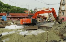 Фото 4: Реконструкція вул.І.Франка вздовж трамвайного маршруту №4 на ділянці від вул. Стрийської до вул.Мушака