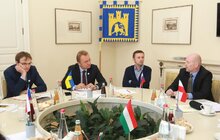 Фото 6: З Послами Вишеградської четвірки мер Львова обговорив подальшу співпрацю та запровадження європейських стандартів у Львові