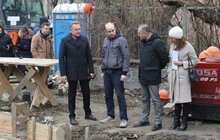 Фото 9: «Основний об’єм робіт до кінця цього року має бути виконаний», — А. Садовий про ремонт вул. Замарстинівської