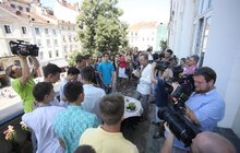 Фото 2: Міський голова Львова привітав випускників, які отримали найвищі бали за результатами ЗНО з базових дисциплін