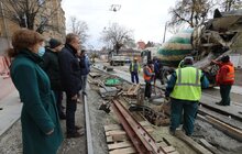 Фото 10: Основні роботи ІІ етапу ремонту вул. Шевченка планують завершити до кінця року
