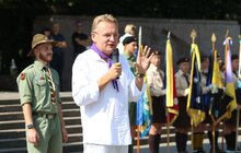 Фото 7: На площі перед пам’ятником Іванові Франкові у Львові відбулось урочисте відкриття Пластового року