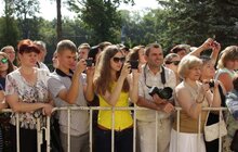 Фото 28: Урочистий ритуал складання Військової присяги студентами цивільних вищих навчальних закладів, які навчалися за програмою підготовки офіцерів запасу 