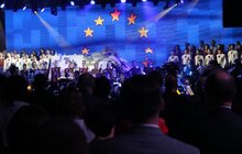 Фото 13: У Львові відзначили День Європи на бронетанковому заводі