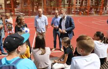Фото 14: Реконструйований спортивний майданчик на вул. Марка Вовчка