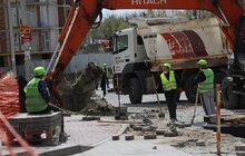 Фото 24: Квазікільце на вул. Шевченка відкриють у червні, загалом дорогу ремонтуватимуть в чотири етапи
