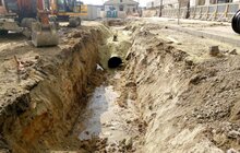 Фото 5: Реконструкція пл. Двірцевої: розпочалися роботи з влаштування каналізаційного колектора