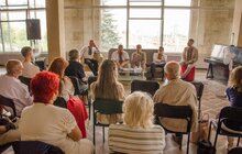 Фото 13: Сьогодні у Львові, на Сихові, дискутували на тему «Бути державою»