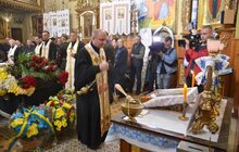 Фото 13: Львів попрощався з новітнім Героєм Романом Досяком